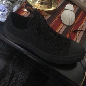 All black converse